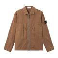 [Stone Island] Mercerised Cotton Ripstop Overshirt