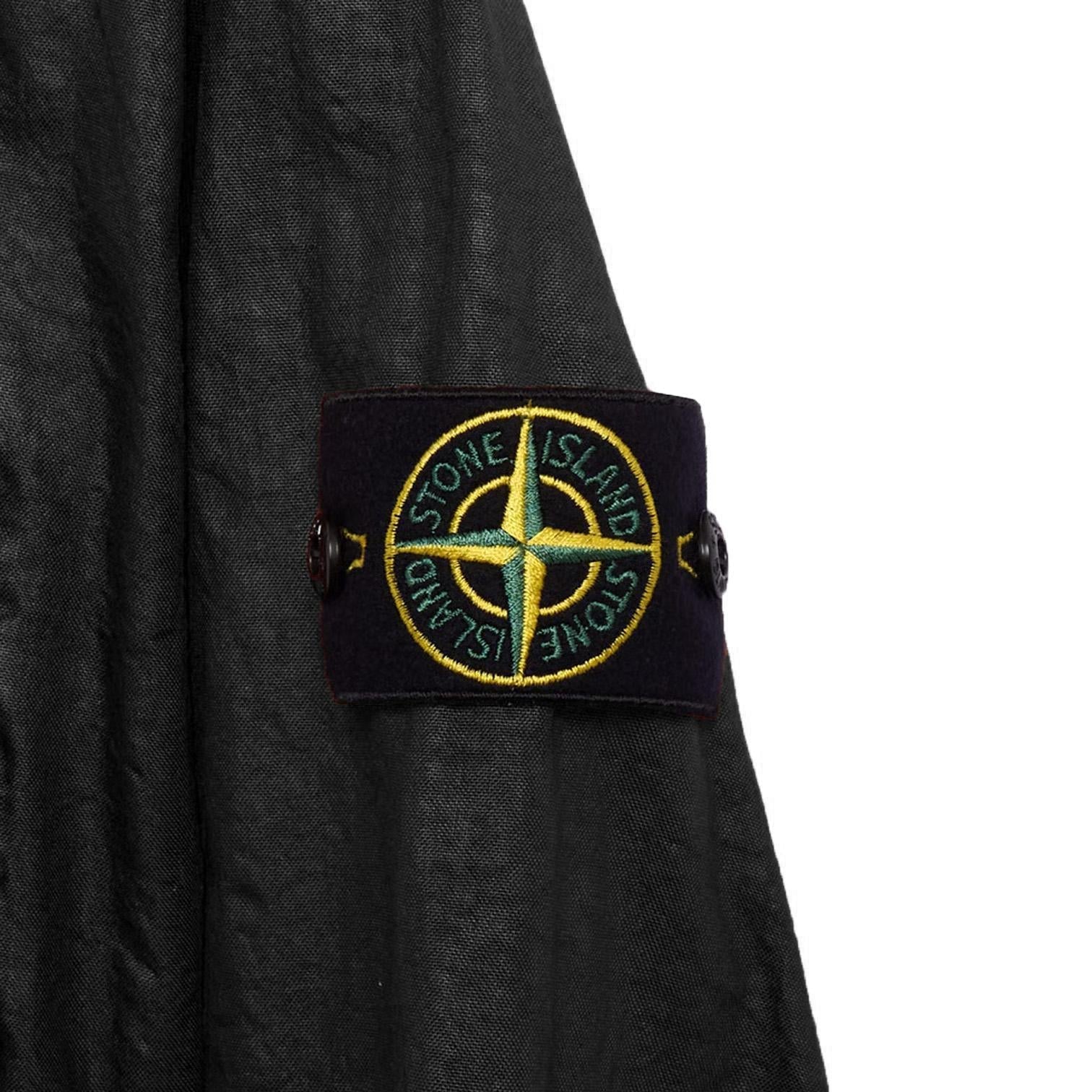 [Stone Island] Pullover Overshirt in Black