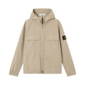 [Stone Island] Stretch Cotton Twill Hooded Jacket